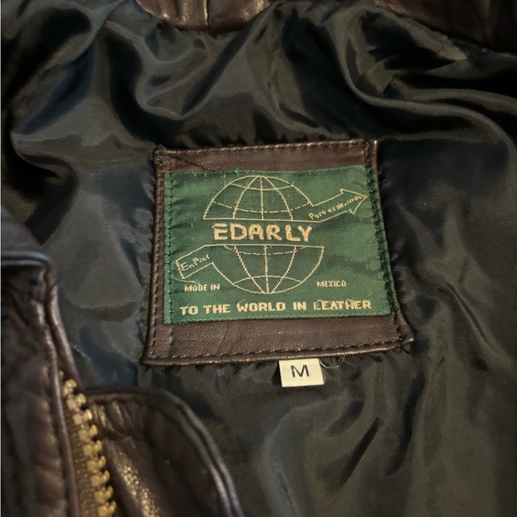 Edarly leather jacket great condition - Picture 2 of 7